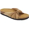 Shekudo Bahia Knot Slide Sandal