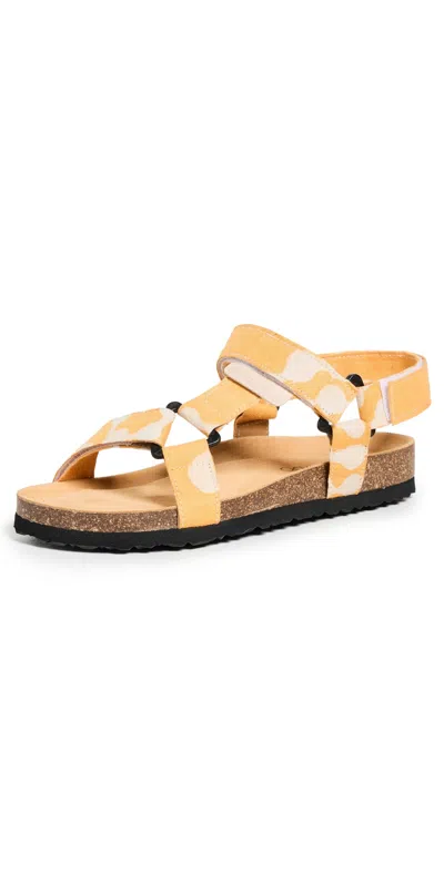 Shekudo Yamba Sandals Yellow