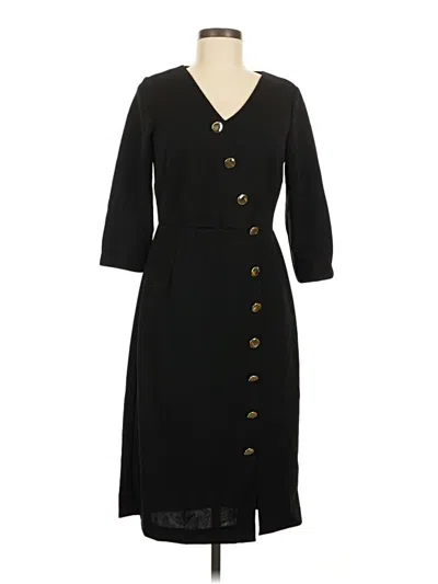 Pre-owned Shelby & Palmer Casual Dress In Black