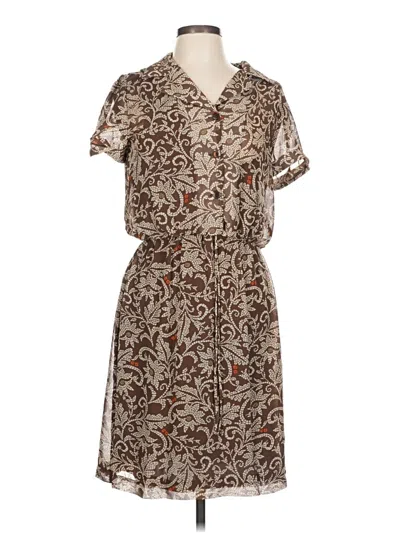 Pre-owned Shelby & Palmer Casual Dress In Brown