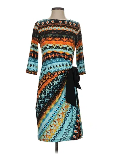 Pre-owned Shelby & Palmer Casual Dress In Teal