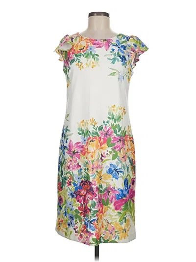 Pre-owned Shelby & Palmer Casual Dress In White