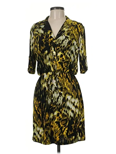 Pre-owned Shelby & Palmer Casual Dress In Yellow