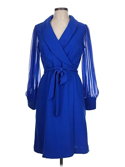 Pre-owned Shelby & Palmer Cocktail Dress In Blue