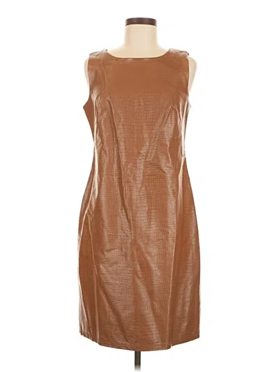 Pre-owned Shelby & Palmer Cocktail Dress In Brown