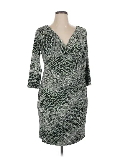 Pre-owned Shelby & Palmer Cocktail Dress In Green