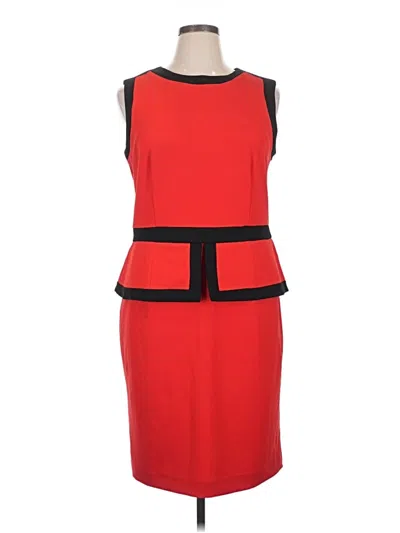 Pre-owned Shelby & Palmer Cocktail Dress In Red