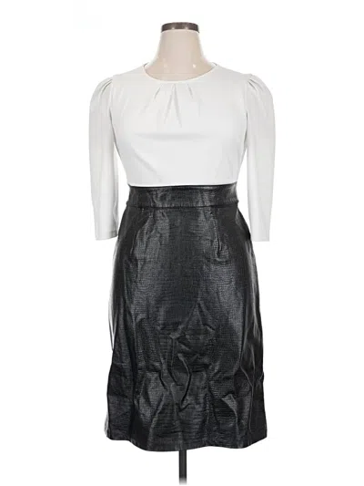 Pre-owned Shelby & Palmer Cocktail Dress In Silver