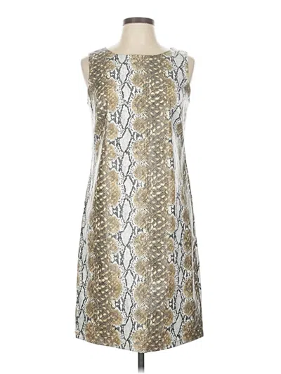 Pre-owned Shelby & Palmer Cocktail Dress In Silver