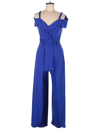 Pre-owned Shelby & Palmer Jumpsuit In Blue