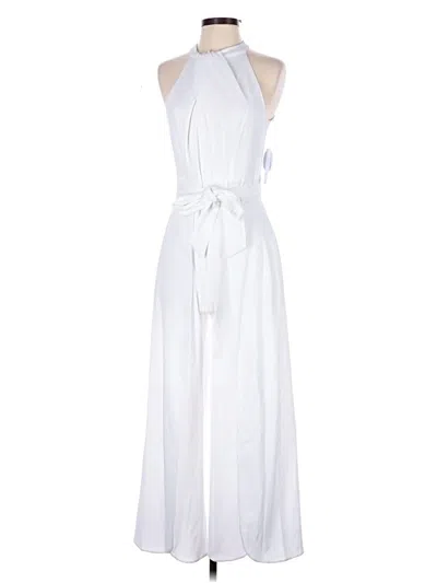 Pre-owned Shelby & Palmer Jumpsuit In White