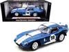 Shelby Collectibles 1965 Shelby Cobra Daytona Coupe #98 Blue 1/18 Diecast Model Car By