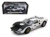 Shelby Collectibles 1966 Ford Gt-40 Mk Ii #7 Silver 1/18 Diecast Model Car By