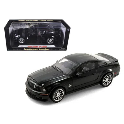 Shelby Collectibles 2008 Ford Shelby Mustang Gt500kr Black 1-18 Diecast Model Car