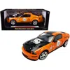 Shelby Collectibles Legend For 2008 Ford Shelby Mustang Orange & Black
