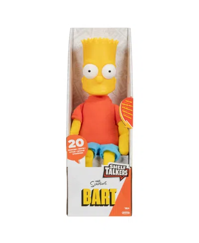Shelf Talkers Bart Simpson Talking Plush Doll In Multi