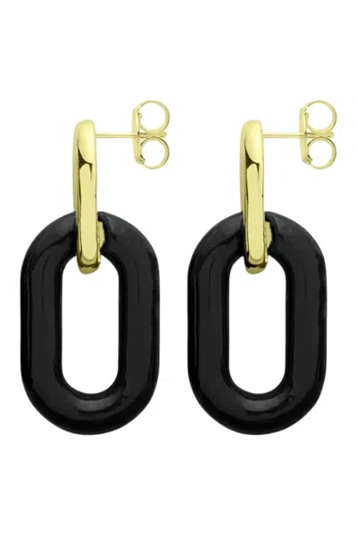 Shelia Fajl Small Shakedown Earrings In Black