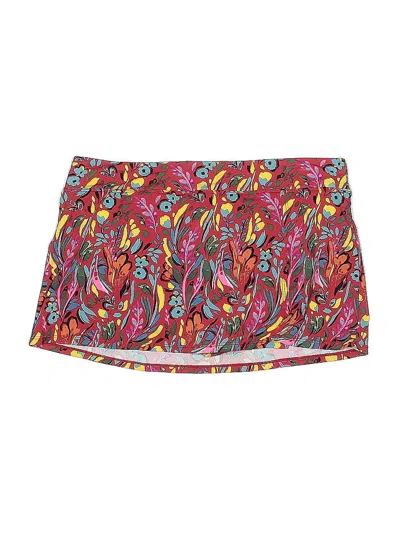 Pre-owned Shelly Swimsuit Bottoms In Burgundy