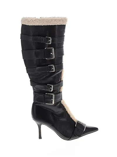 Pre-owned Sheln Boots In Black