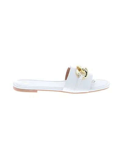 Pre-owned Sheln Sandals In White