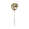 Shelton Metal Shell Serving Spoonshell Serving Spoon In Gold
