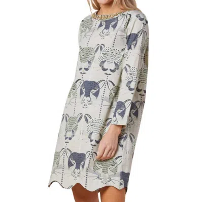Sheridan French Blair Dress In Blue Multi