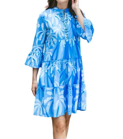 Sheridan French Caty Dress In Carolina Palm In Multi