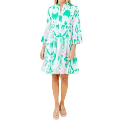 Sheridan French Caty Dress In Worth Avenue Ikat In Multi