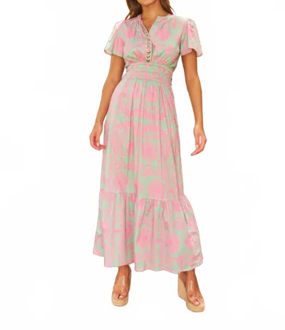 Sheridan French Eloise Dress In Juled Jardin In Multi