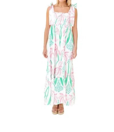 Sheridan French Kelly Dress In Worth Avenue Palm In Multi