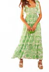 Sheridan French Kelly Maxi Dress In Meadow Jardin In Multi