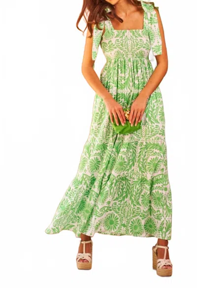 Sheridan French Kelly Maxi Dress In Meadow Jardin In Multi