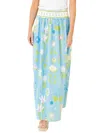 Sheridan French Lillian Skirt In Secret Garden Soft Sky In Multi