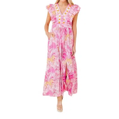 Sheridan French Stacey Dress In Bubblegum Lemonade Soiree In Multi