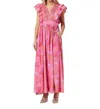 SHERIDAN FRENCH STACEY DRESS IN FUCHSIA BOTANICAL