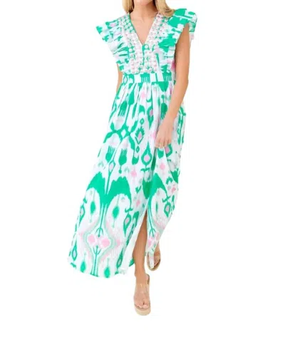 Sheridan French Stacey Dress In Worth Avenue Ikat In Multi