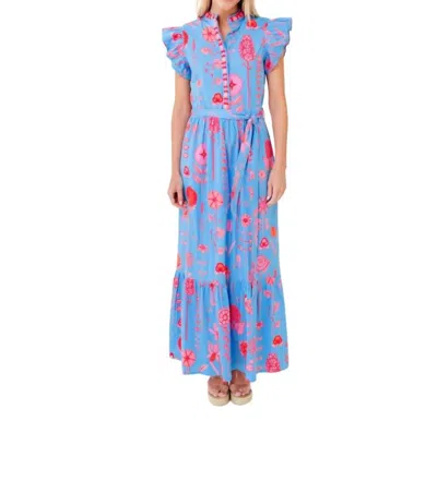 Sheridan French Taylor Maxi Dress In Punch Party In Multi