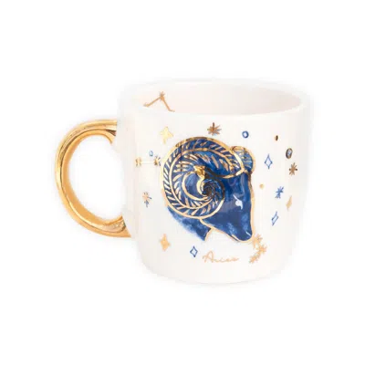 Sherie Boutik Aries Zodiac Mug Sb X Wb In Yellow