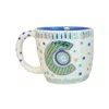 Sherie Boutik C Evil Eye Alphabet Mug In Brown