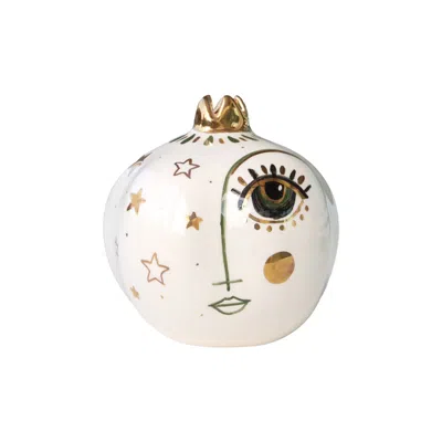 Sherie Boutik Celestial Green Eye Face Pomegranate Decoration