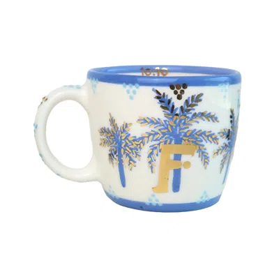 Sherie Boutik Desert Bloom Mug - F Alphabet