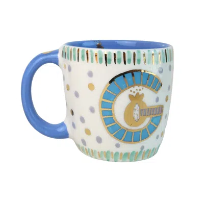 Sherie Boutik Doodle Sip Mug In Brown