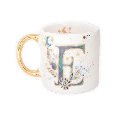 Sherie Boutik E Alphabet Mug Collection Sb X Wb In Multi