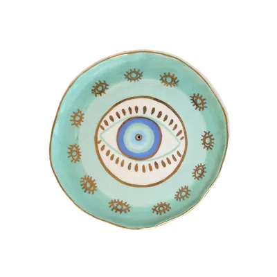 Sherie Boutik Eye + Turquoise Gradient In Blue