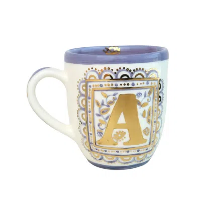 Sherie Boutik From A To Tea Alphabet Mug - A