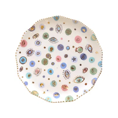 Sherie Boutik Protective Eye Multi Color Plate