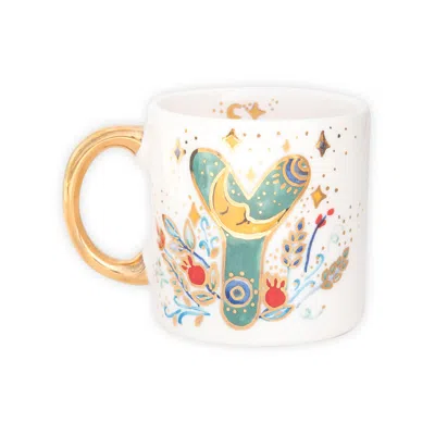 Sherie Boutik Y Joy Alphabet Mug Sb X Wb In Multi