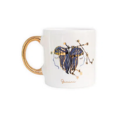 Sherie Boutik Zodiac Sign Mug Gemini Sb X Wb In Yellow