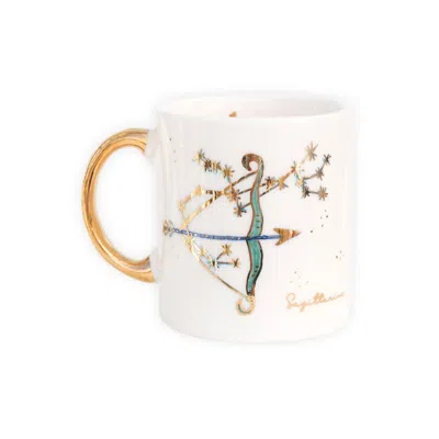 Sherie Boutik Zodiac Sign Mug Sagittarius Sb X Wb In White