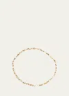 SHERMAN FIELD, 1967 18K YELLOW GOLD DOUBLE CHAIN NECKLACE WITH SMALL LINKS, 16"L